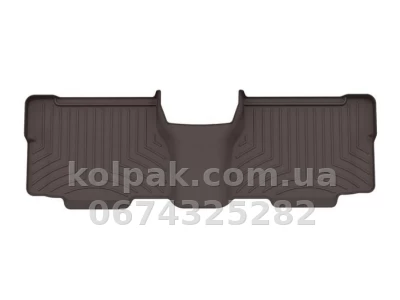 Килимки в салон Toyota Sequoia 2013-, без консолі, задні, какао, Weathertech 470934IM