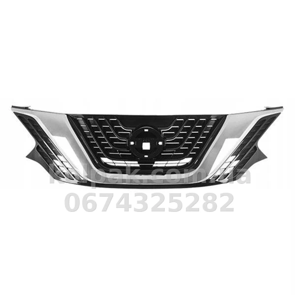 Решітка радіатора Nissan Murano Z52 2015-, хромована/чорна, AVTM, 185055990 Решітка радіатора Nissan Murano Z52 2015-, хромована/чорна, AVTM, 185055990 — фото 1