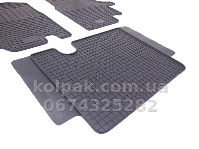 Floor mats for Renault Master 2/Opel Movano 1/Nissan Interstar 1 1998-, 3 pcs, Polytep, 85232 — photo 10