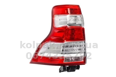Задній лівий ліхтар Toyota Land Cruiser Prado 150 2013-2017, LED, Depo, 212-191ML-UE
