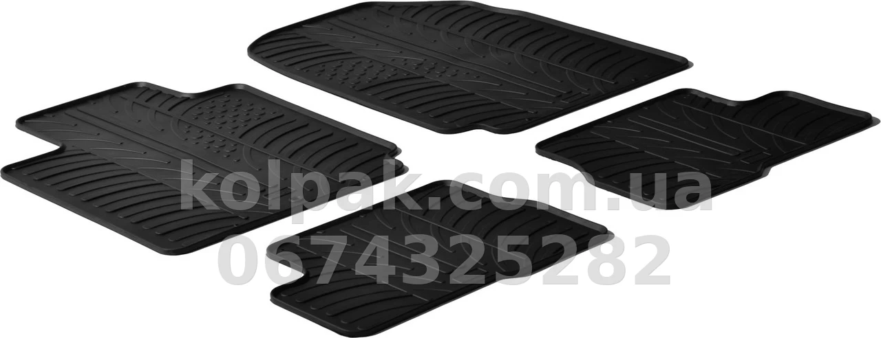 Floor mats for Nissan Micra 2002-2010, GledRing, GR 0292 Floor mats for Nissan Micra 2002-2010, GledRing, GR 0292 β photo 1