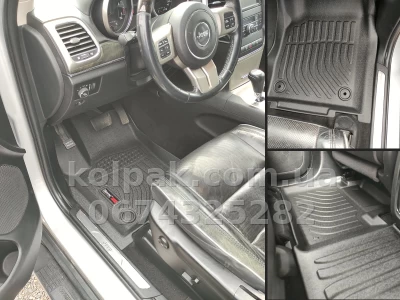 Всепогодні килимки в салон Jeep Grand Cherokee 2011–2023 HAVOC™ Maximum Coverage — фото 5