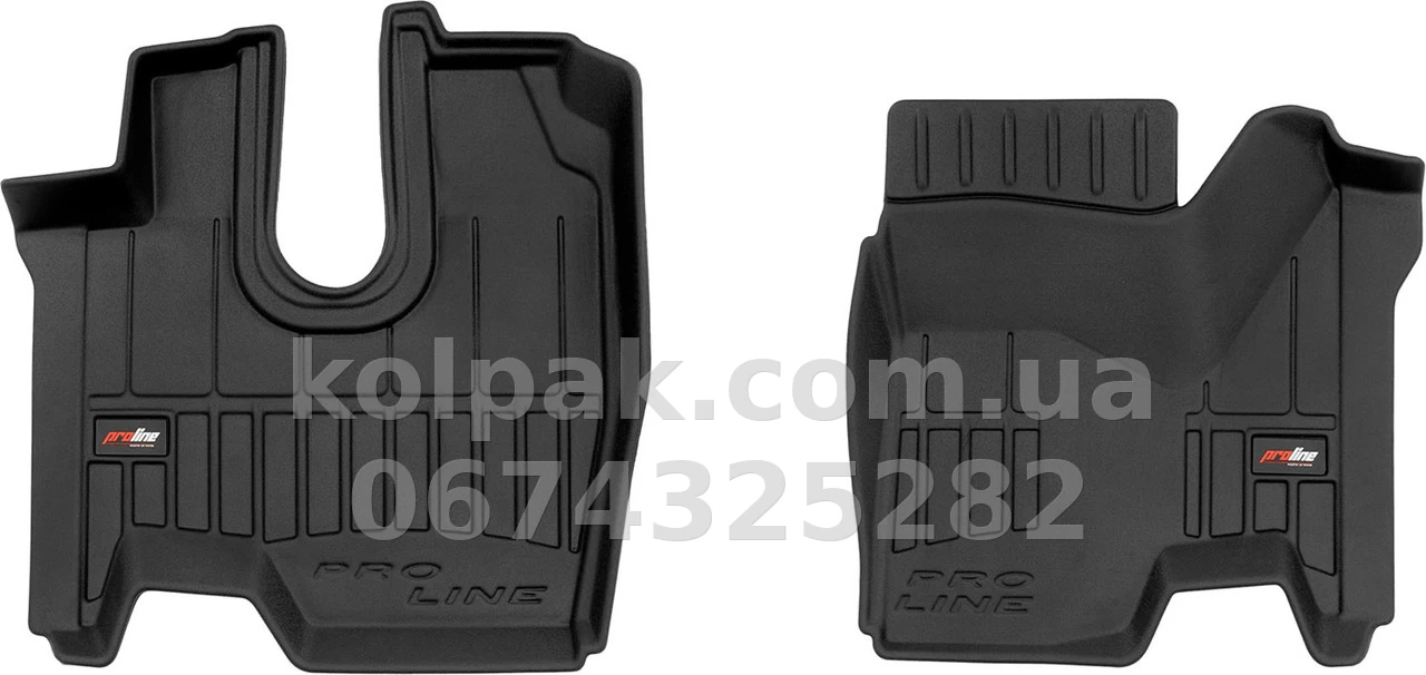Floor mats for Mercedes-Benz Atego 1998-2004, Proline 3D, Frogum, FG 3D425422 Floor mats for Mercedes-Benz Atego 1998-2004, Proline 3D, Frogum, FG 3D425422 β photo 1
