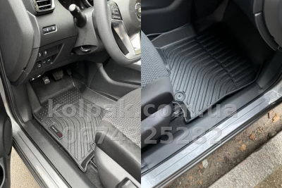 Всепогодні килимки в салон Nissan Qashqai & Rogue Sport 2017–2022 HAVOC™ Maximum Coverage — фото 3