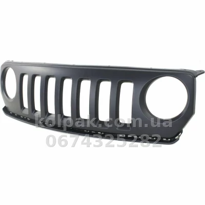 Radiator grille Jeep Patriot 2011-2016, outer, AVTM, 183810991 — photo 2