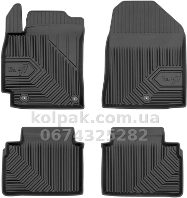 Килимки в салон Hyundai Elantra 2010-2016, Frogum, FG 77408388