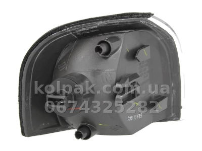Передній лівий покажчик повороту Volvo S80 1998-2006, із лампами Depo 773-1514L-AE2 — фото 2