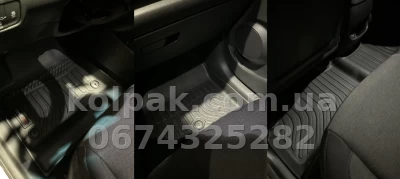 Всепогодні килимки в салон Hyundai Kona Electric 2017–2023 HAVOC™ Maximum Coverage — фото 6