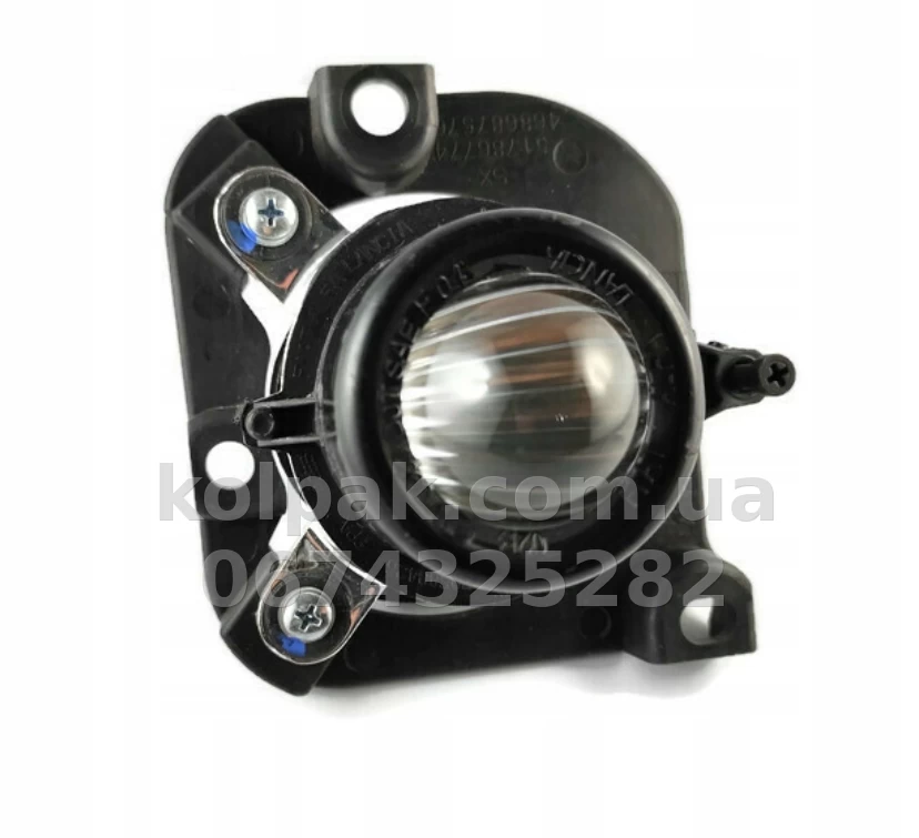 Передня ліва протитуманна фара Fiat 500 2007-2015/500E 2013-2017, без ламп (H3), Depo, 661-2016L-UE Передня ліва протитуманна фара Fiat 500 2007-2015/500E 2013-2017, без ламп (H3), Depo, 661-2016L-UE — фото 1