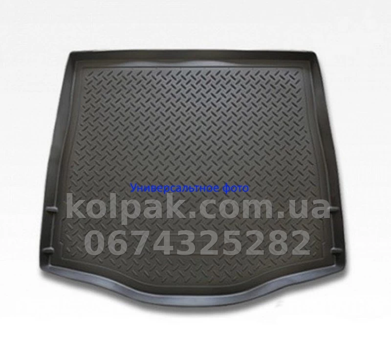 Polyurethane boot mat for Geely FK Vision 2008-, Norplast NPL-P-24-01 Polyurethane boot mat for Geely FK Vision 2008-, Norplast NPL-P-24-01 β photo 1