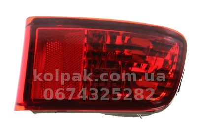 Задній лівий ліхтар Toyota Land Cruiser Prado 120 2003-2009, у бампері (активний), Depo, 212-2924L-UE