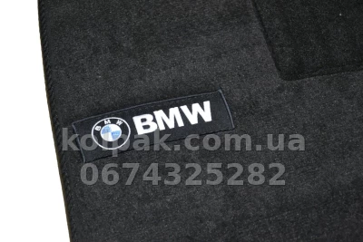 Ворсові килимки в салон BMW X5/X6 F15/F16 2013-, Premium, чорні, AVTM BLCLX1059 Ворсові килимки в салон BMW X5/X6 F15/F16 2013-, Premium, чорні, AVTM BLCLX1059 — фото 7
