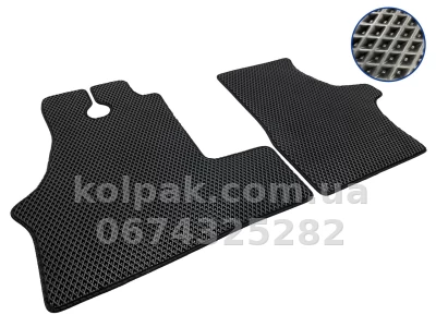 Килимки в салон Mercedes-Benz Vito W638 1996-2003 EVA (колір — чорний), AVTM BLCEV1376 Килимки в салон Mercedes-Benz Vito W638 1996-2003 EVA (колір — чорний), AVTM BLCEV1376