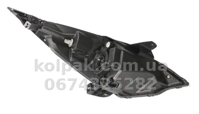 Передня ліва фара Chevrolet Spark 2009-2013, H4, електричне регулювання, із мотором, Depo, 235-1111LMLD-EM — фото 2