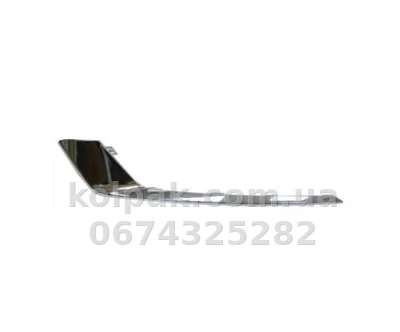Лівий молдинг решітки бампера Ford Mondeo 2017-, хром, AVTM, HS7Z15266AB, 182825915