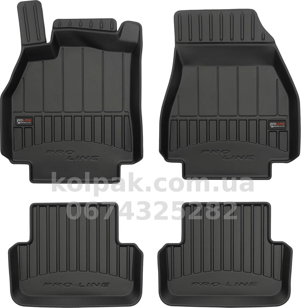 Floor mats for Renault Megane 2002-2008, Proline 3D, Frogum, FG 3D408739 Floor mats for Renault Megane 2002-2008, Proline 3D, Frogum, FG 3D408739 β photo 1