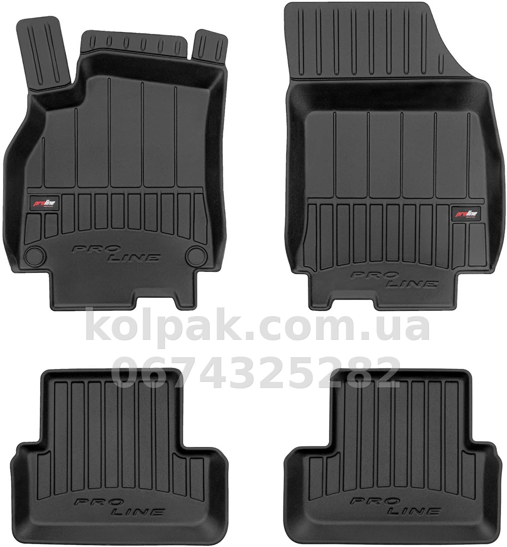 Floor mats for Renault Fluence 2009-2017, Proline 3D, Frogum, FG 3D425668 Floor mats for Renault Fluence 2009-2017, Proline 3D, Frogum, FG 3D425668 β photo 1