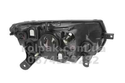 Передня ліва фара Dacia Logan 2 2012-, H4, механічне регулювання, Depo, 551-1198L-LD-E2 — фото 2