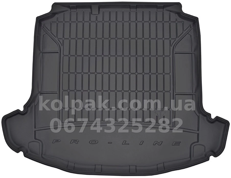 Boot mat for Skoda Rapid LB 2012-2019, without two-level boot floor, with side recesses, Pro-Line, Frogum FG TM405981 Boot mat for Skoda Rapid LB 2012-2019, without two-level boot floor, with side recesses, Pro-Line, Frogum FG TM405981 β photo 1