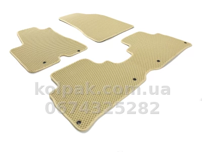 Килимки в салон Lexus RX 2003-2009, EVA, бежеві, 3 шт., AVTM BGEV1300 — фото 2
