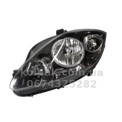 Передня ліва фара Seat Leon 2009-2012, H7/H1, електричне регулювання, чорна рамка, Depo, 445-1125L-LDEM2 Передня ліва фара Seat Leon 2009-2012, H7/H1, електричне регулювання, чорна рамка, Depo, 445-1125L-LDEM2