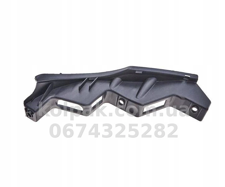Lewy wspornik mocowania przedniego zderzaka Volkswagen Passat B6 2005-2010, poziomy, dolny, AVTM, 3C0807889A, 187407931 Lewy wspornik mocowania przedniego zderzaka Volkswagen Passat B6 2005-2010, poziomy, dolny, AVTM, 3C0807889A, 187407931 — zdjęcie 1