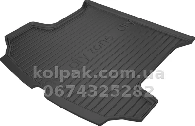 Boot mat for Skoda Kodiaq 2017-, 7 seats, with side recesses, folded 3 row, Dry-Zone, Frogum FG DZ402713 — photo 3