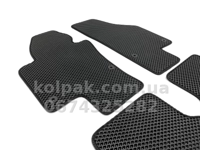 Килимки в салон Volkswagen Tiguan 2007-2016, EVA, чорні, 5 шт., AVTM BLCEV1684 — фото 3