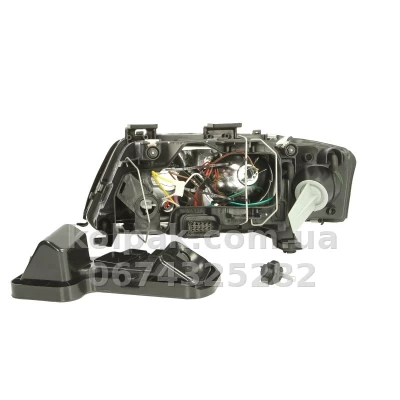 Front right headlight Audi A6 1997-1999, H7/H1, electric adjustment, Depo, 441-1134R-LD-EM Front right headlight Audi A6 1997-1999, H7/H1, electric adjustment, Depo, 441-1134R-LD-EM β photo 2