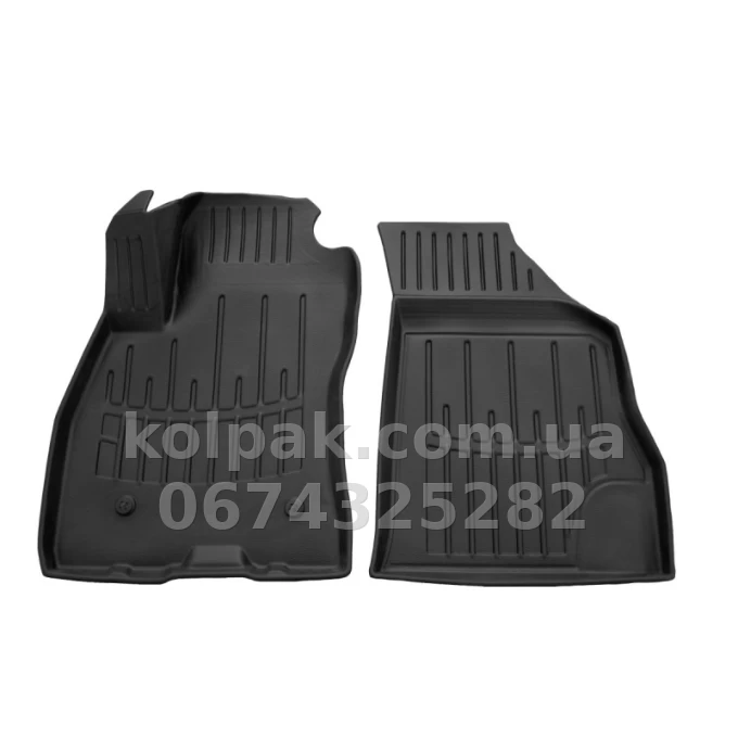 Polyurethane floor mats for Fiat Doblo 2010-/ Opel Combo D 2011-2018 commercial vehicle, with raised edges, 2 pcs Stingray 5006152 Polyurethane floor mats for Fiat Doblo 2010-/ Opel Combo D 2011-2018 commercial vehicle, with raised edges, 2 pcs Stingray 5006152 β photo 1