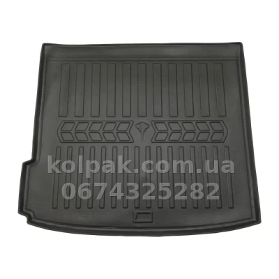 Килимок у багажник BMW X6 F16 2014-2019 з бортиком, поліуретан Stingray 6027411 Килимок у багажник BMW X6 F16 2014-2019 з бортиком, поліуретан Stingray 6027411