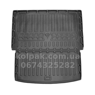 Поліуретановий килимок у багажник Ford Explorer 6 U625 (5 місць) 2020- з бортиком, Stingray 6007411