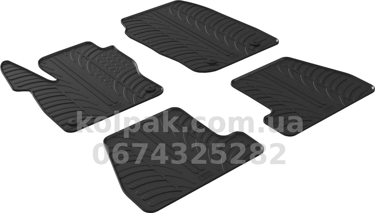 Floor mats for Ford Focus 2015-2018, GledRing, GR 0553 Floor mats for Ford Focus 2015-2018, GledRing, GR 0553 β photo 1