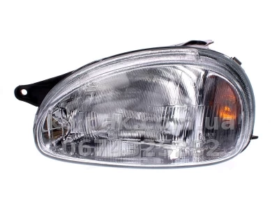 Передня ліва фара Opel Combo/Corsa B 1994-2000, H4, механічне регулювання, Depo, 442-1102L-LD-E Передня ліва фара Opel Combo/Corsa B 1994-2000, H4, механічне регулювання, Depo, 442-1102L-LD-E
