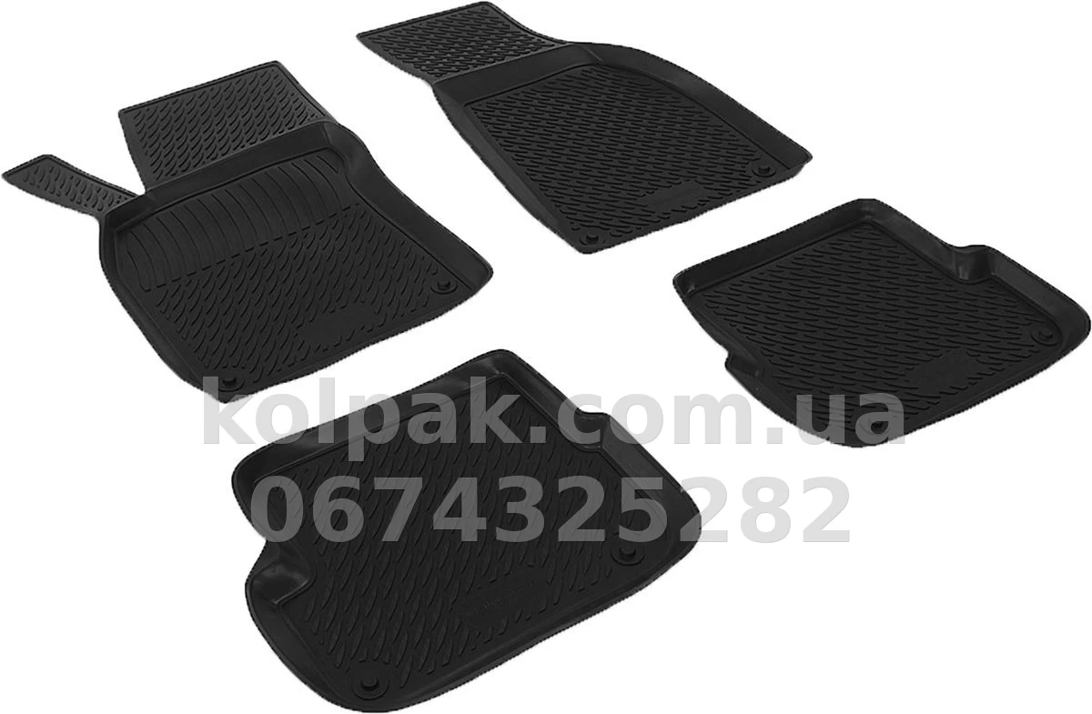 Polyurethane floor mats for Audi A6 2008-, L.Locker, 200040301 Polyurethane floor mats for Audi A6 2008-, L.Locker, 200040301 β photo 1