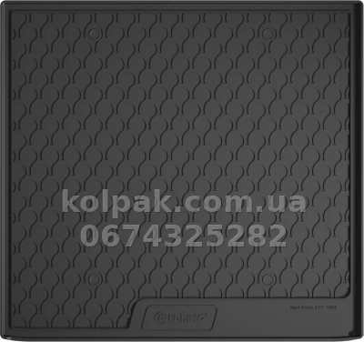 Килимок у багажник Opel Astra J SW 2009-2015, GledRing GR 1401