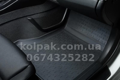 Floor mats for Peugeot Traveller/Citroen Spacetourer 2016-, Rubber, 2 pcs, Seintex, 93397 — photo 2