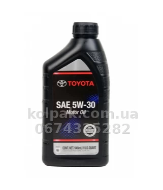 Engine oil Toyota/Lexus Motor Oil 5W30, 0,946 L Toyota/Lexus 002791QT5W Engine oil Toyota/Lexus Motor Oil 5W30, 0,946 L Toyota/Lexus 002791QT5W β photo 1