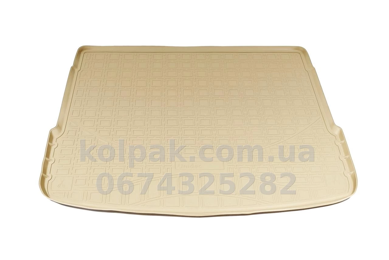 Polyurethane boot mat for Audi Q5 2016-, beige, Norplast NPA00-T05-650-B Polyurethane boot mat for Audi Q5 2016-, beige, Norplast NPA00-T05-650-B β photo 1