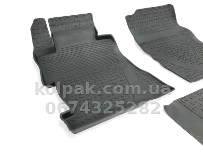 Floor mats for Honda Civic 2006-2011, 4D, Rubber, 5 pcs, Seintex, 81892 — photo 3