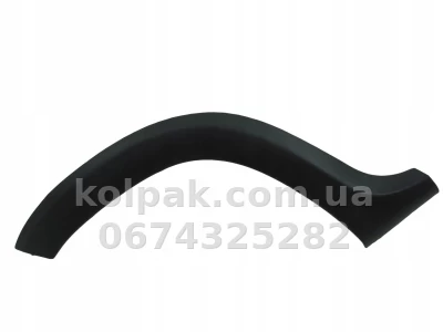 Задня права накладка крила Renault Duster 2010-2018, чорна, AVTM, 788A24426R, 185627522 Задня права накладка крила Renault Duster 2010-2018, чорна, AVTM, 788A24426R, 185627522