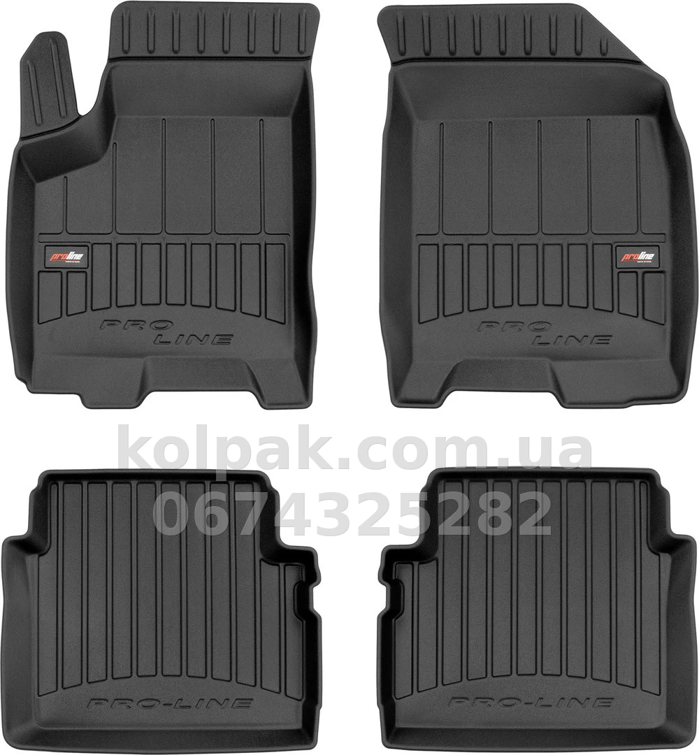 Floor mats for Chevrolet Aveo 2006-2011, Proline 3D, Frogum, FG 3D408968 Floor mats for Chevrolet Aveo 2006-2011, Proline 3D, Frogum, FG 3D408968 β photo 1