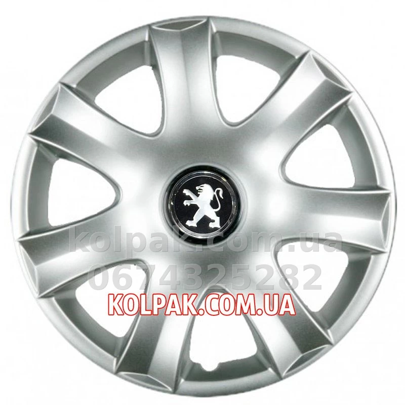 Model-specific wheel trims R15 for Peugeot SKS 326 Model-specific wheel trims R15 for Peugeot SKS 326 — photo 1