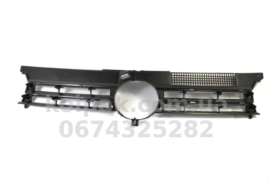 Решітка бампера Volkswagen Golf 4 1997-2003, середня, AVTM, 1J0853677DB41, 9523 997 Решітка бампера Volkswagen Golf 4 1997-2003, середня, AVTM, 1J0853677DB41, 9523 997 — фото 1