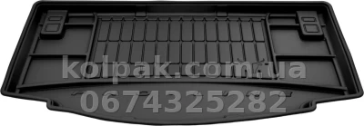 Boot mat for Hyundai i10 HB 2013-2019, without two-level boot floor, Pro-Line, Frogum FG TM549987 — photo 2