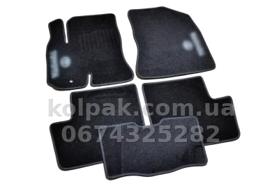 Ворсові килимки в салон Toyota Rav4 2000-2005, чорні, 5 шт., AVTM BLCCR1641 Ворсові килимки в салон Toyota Rav4 2000-2005, чорні, 5 шт., AVTM BLCCR1641