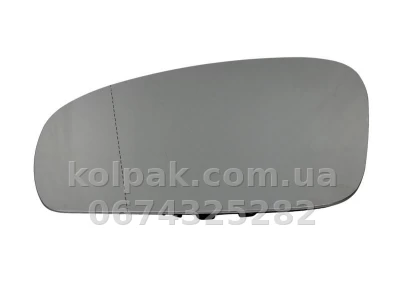 Лівий вкладиш дзеркала Skoda Fabia 2/Roomster 2006-2015, асферичний, із підігрівом, AVTM, 5J0857521M, 186471559