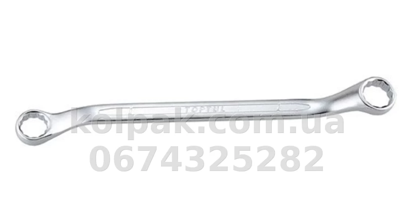 Ring spanner (angle 45°) 17×19 mm TOPTUL AAEH1719 Ring spanner (angle 45°) 17×19 mm TOPTUL AAEH1719 — photo 1