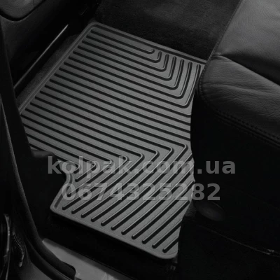 Килимки в салон Mercedes-Benz G-Class 1990-2018, задні, чорні, Weathertech W125 Килимки в салон Mercedes-Benz G-Class 1990-2018, задні, чорні, Weathertech W125 — фото 2