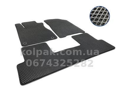 Килимки в салон Honda CR-V 2012-2016, EVA, чорні, 4 шт., AVTM BLCEV1207
